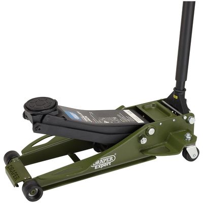 Draper Expert TJ3-GP Professional Low Profile Fast Lift Garage Trolley Jack 3 Tonne