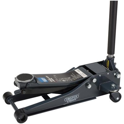 Draper Expert Professional Low Profile Garage Trolley Jack 3 Tonne