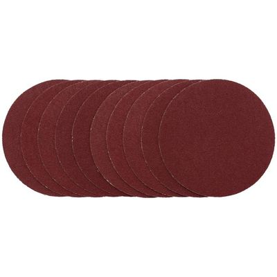 Draper 02694 Sanding Discs 125Mm Hook & Loop 80G (Pack Of 10) 1