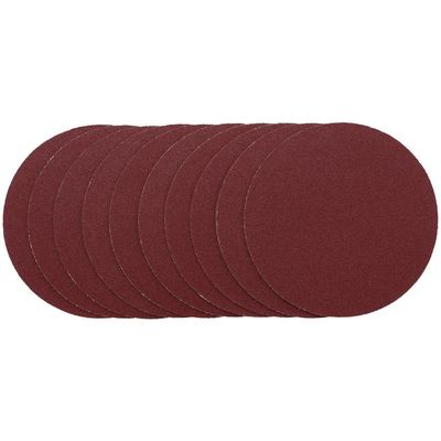 Draper 02695 Sanding Discs 125Mm Hook & Loop 120G (Pack Of 10) 1