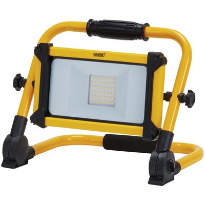 Draper 03183 230V Rechargeable Folding Site Light 20W 2200 Lumens 1