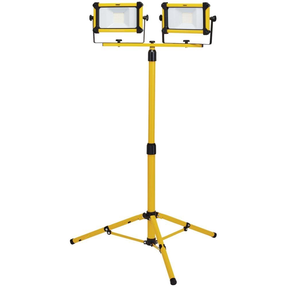 Draper 110V Smd Led Tripod Site Light 2 X 30W 6600 Lumens each 1 03203 - Image 1