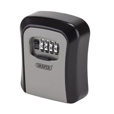 Draper 03387 Combination Lock Wall-Mounted Key Box 1