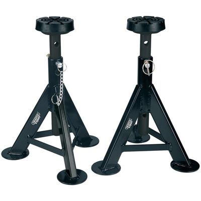 Draper Expert Axle Stands 3 Tonne Black