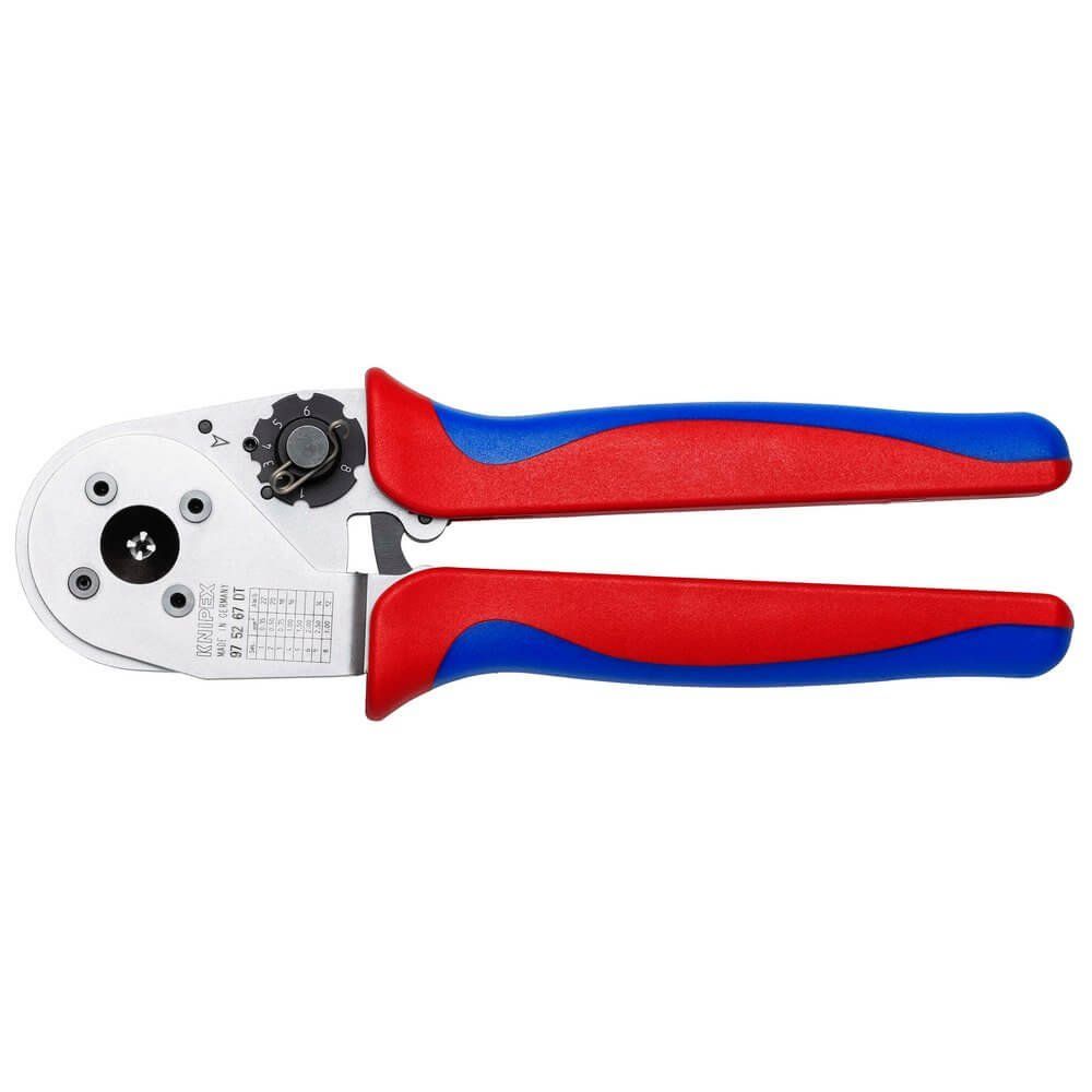 Draper Knipex 97 52 67 Dt Four-Mandrel Crimping Pliers For Dt Contacts 230 Mm each 1 13166 - Image 1