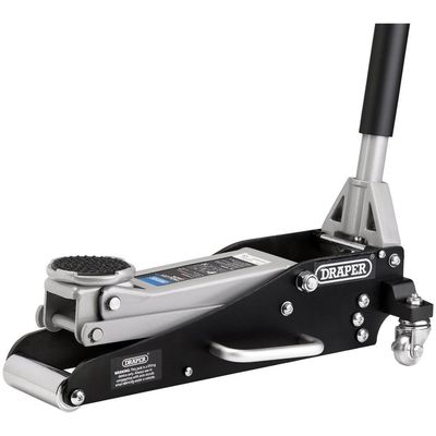 Draper Aluminium and Steel Racing Trolley Jack 1.5 Tonne