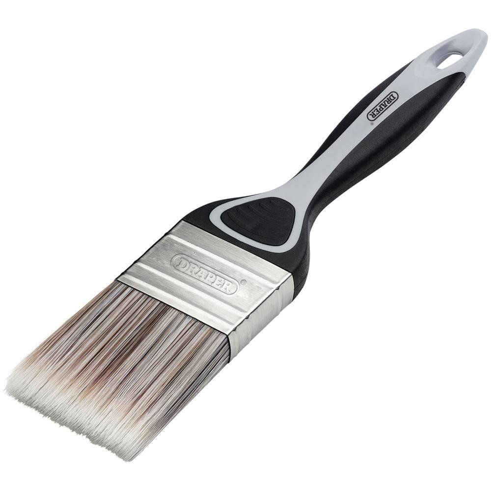 Draper Soft Grip Flat Paint Brush - Image 1