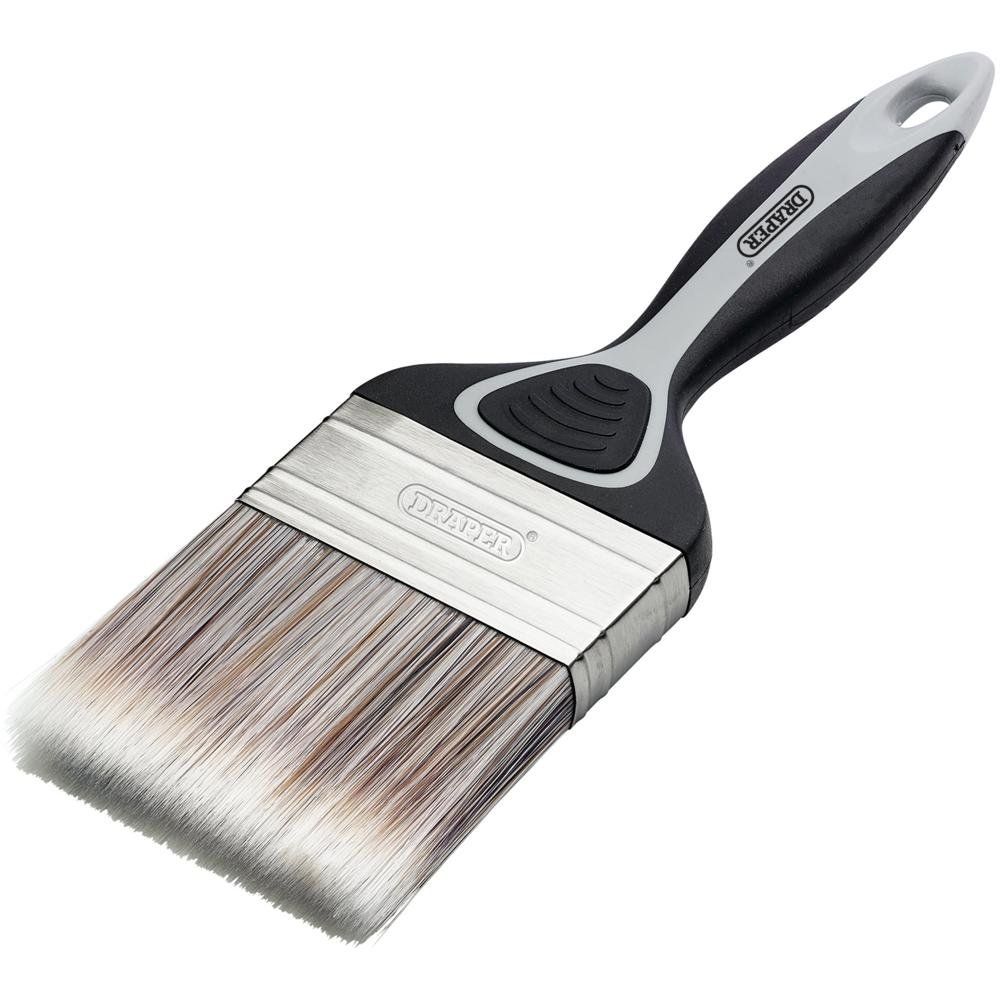 Draper Soft Grip Flat Paint Brush - Image 1