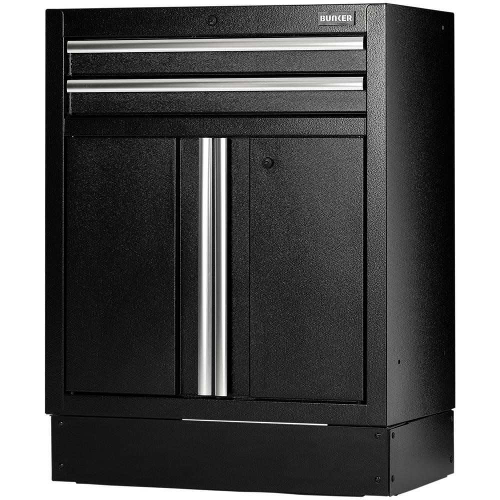 Bunker ® Modular Floor Cabinet 2 Drawer 2 Door 680Mm Pk 1 23752 - Image 1