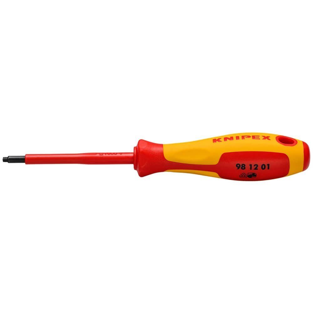 Knipex Knipex 98 12 01 VDE Insulated Robertson Screwdriver R1 - Image 1