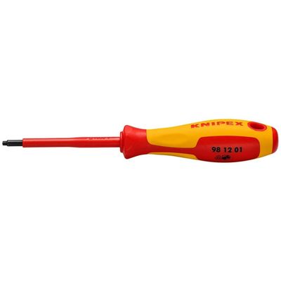 Knipex Knipex 98 12 01 VDE Insulated Robertson Screwdriver R1