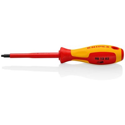 Knipex Knipex 98 12 02 VDE Insulated Robertson Screwdriver R2