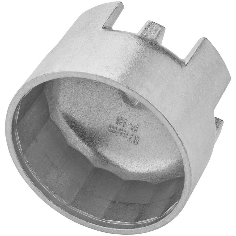 Draper 1/2" Drive 16 Flute Oil Filter Wrench Socket 1/2" 87mm - Image 1