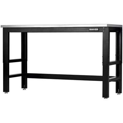 Bunker ® Workbench With Stainless Steel Worktop 1550Mm Pk 1 28090
