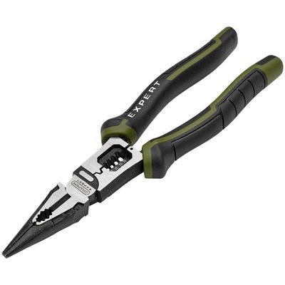 Draper Expert Long Nose Wire Stripping Pliers 200mm