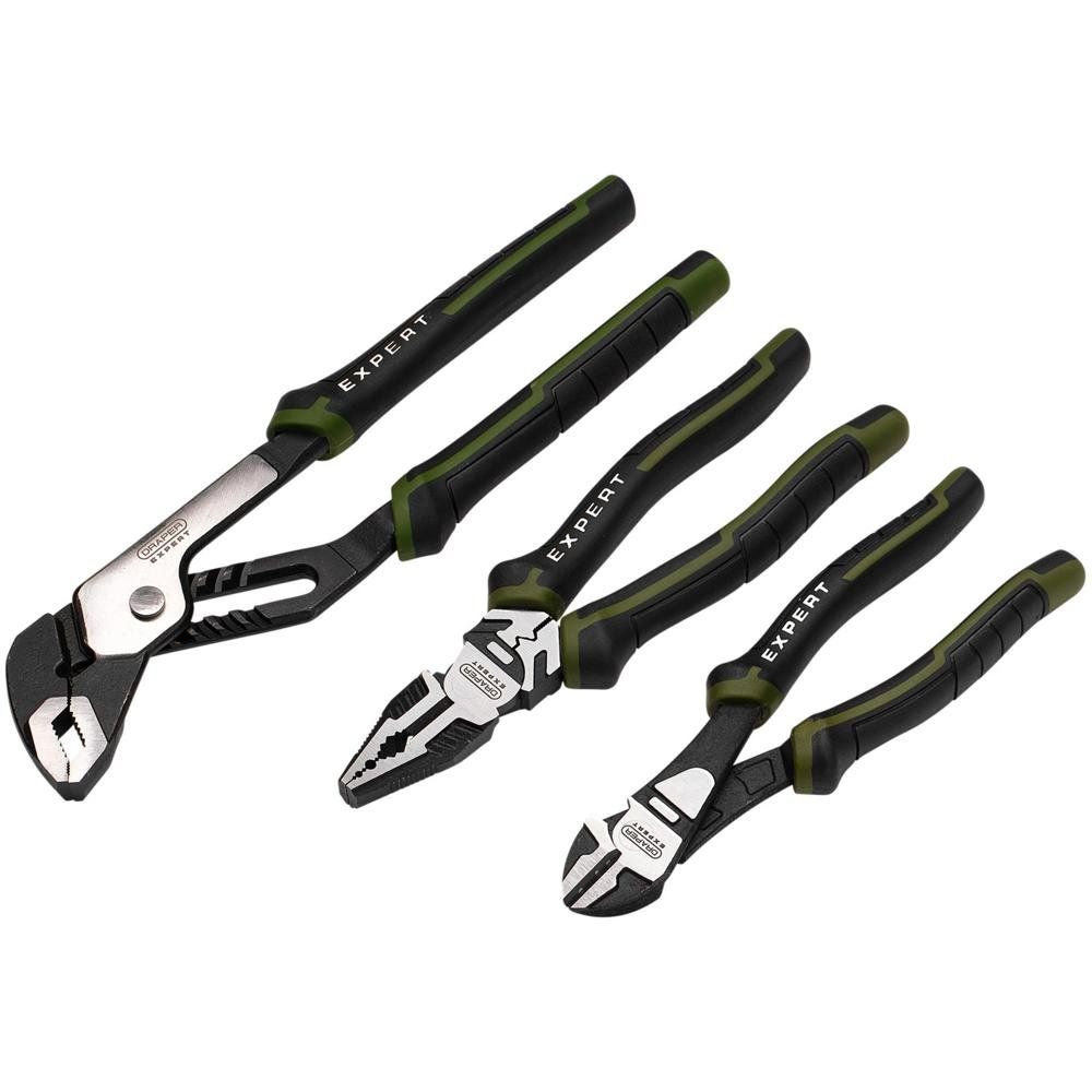Draper Expert 3 Piece High Leverage Pliers Set - Image 1
