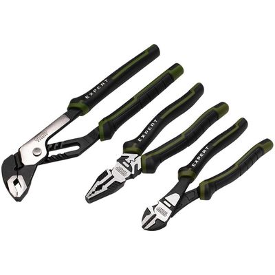 Draper Expert 3 Piece High Leverage Pliers Set