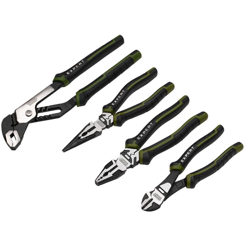 Draper Expert 4 Piece High Leverage Pliers Set - Image 1