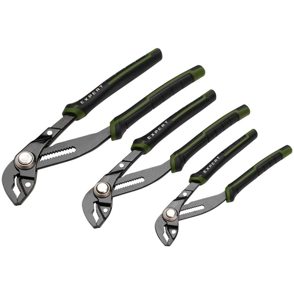 Draper Expert 3 Piece Quick Release Water Pump Pliers Set - Image 1