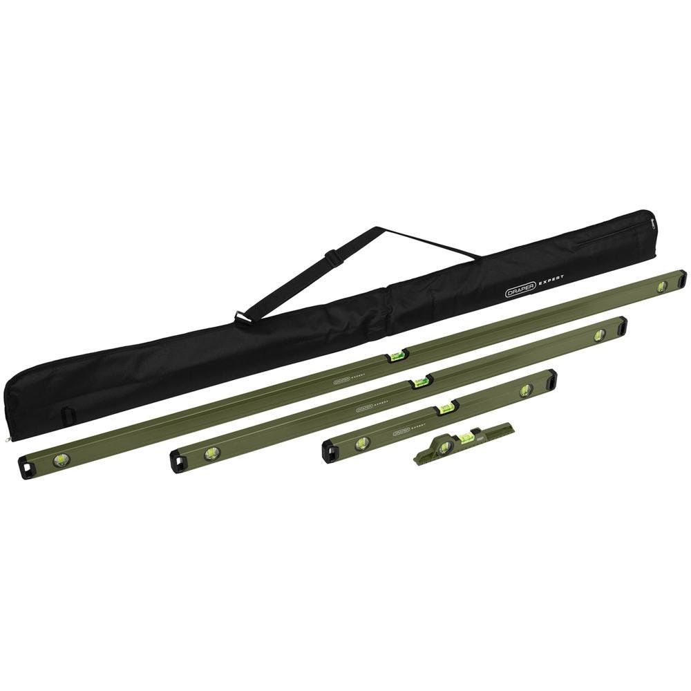 Draper Expert 4 Piece Box and Boat Spirit Level Set - Image 1