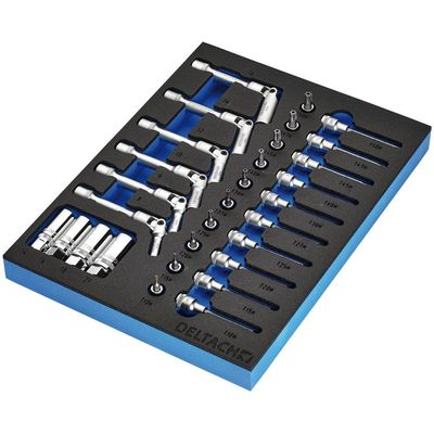 Bunker ® Spark And Glow Plug Set In Eva Foam Inlay 3/8in (20 Piece) each 1 29713