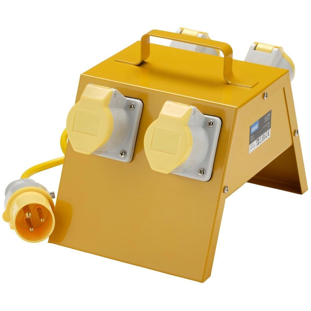 Draper 4 Way 110v Site Splitter Box - Image 1