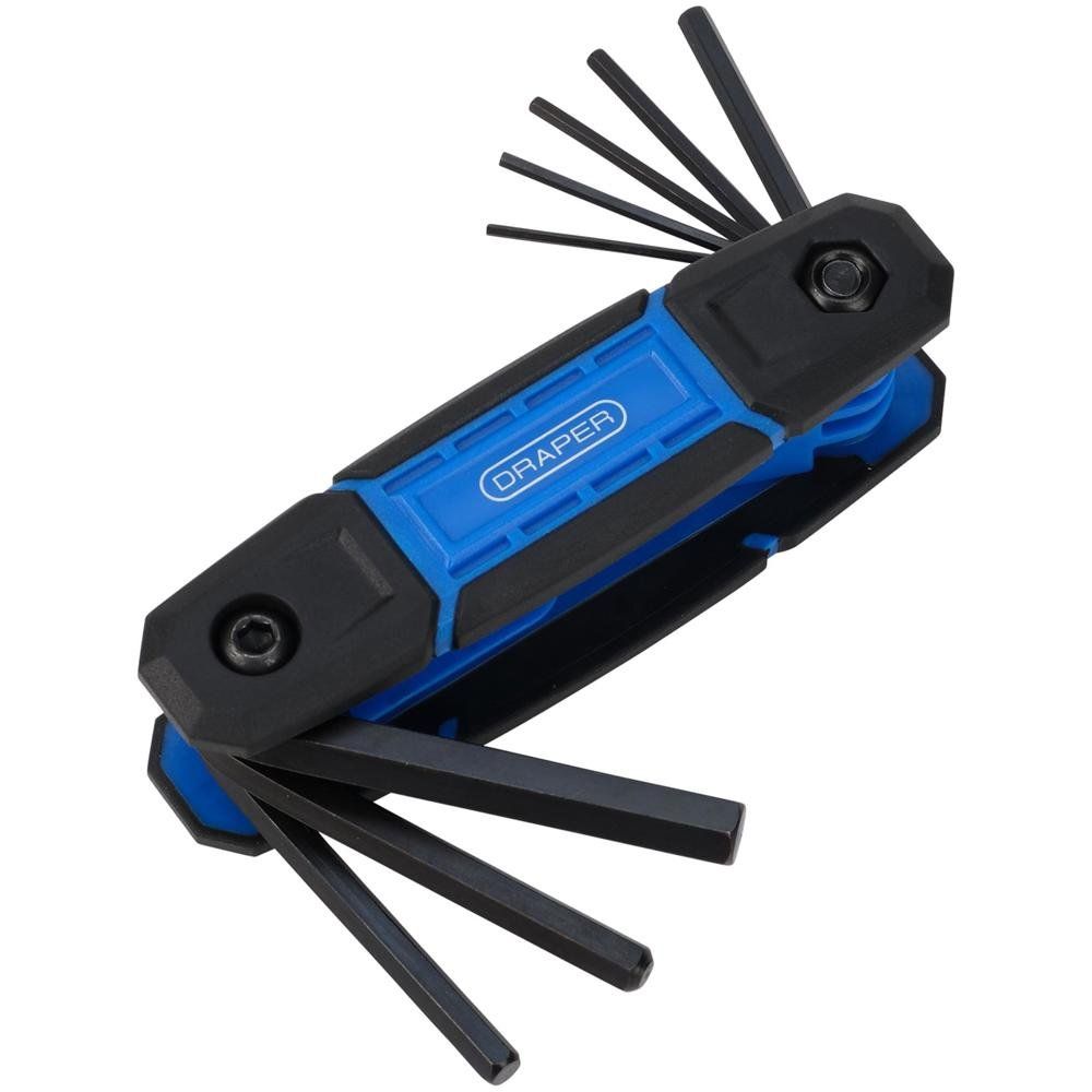 Draper 8 Piece Folding Hex Key Set - Image 1
