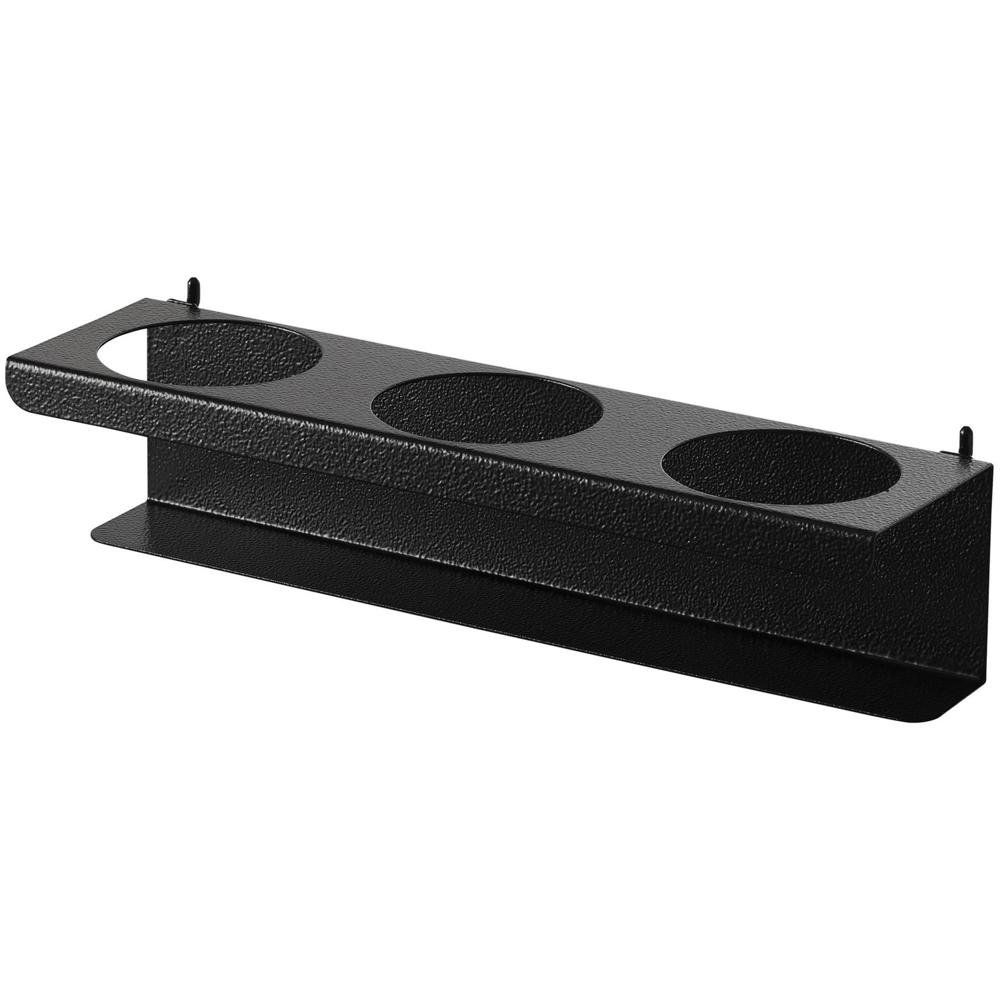 Bunker Pegboard Tool Rack with 3 Holders Black - Image 1