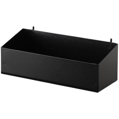 Bunker Pegboard Deep Storage Tray Black