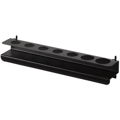 Bunker Pegboard Tool Rack with 7 Holders Black