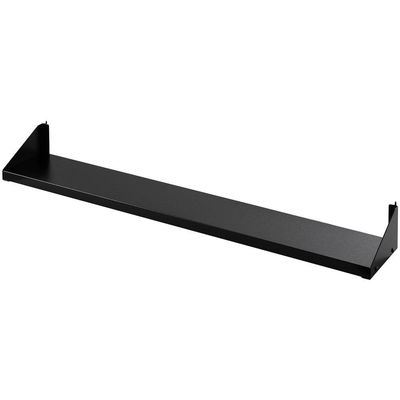 Bunker Long Pegboard Shelf Black