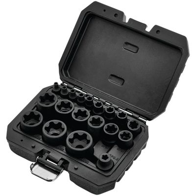 Draper 19 Piece Combination Drive External Torx Plus Socket Set