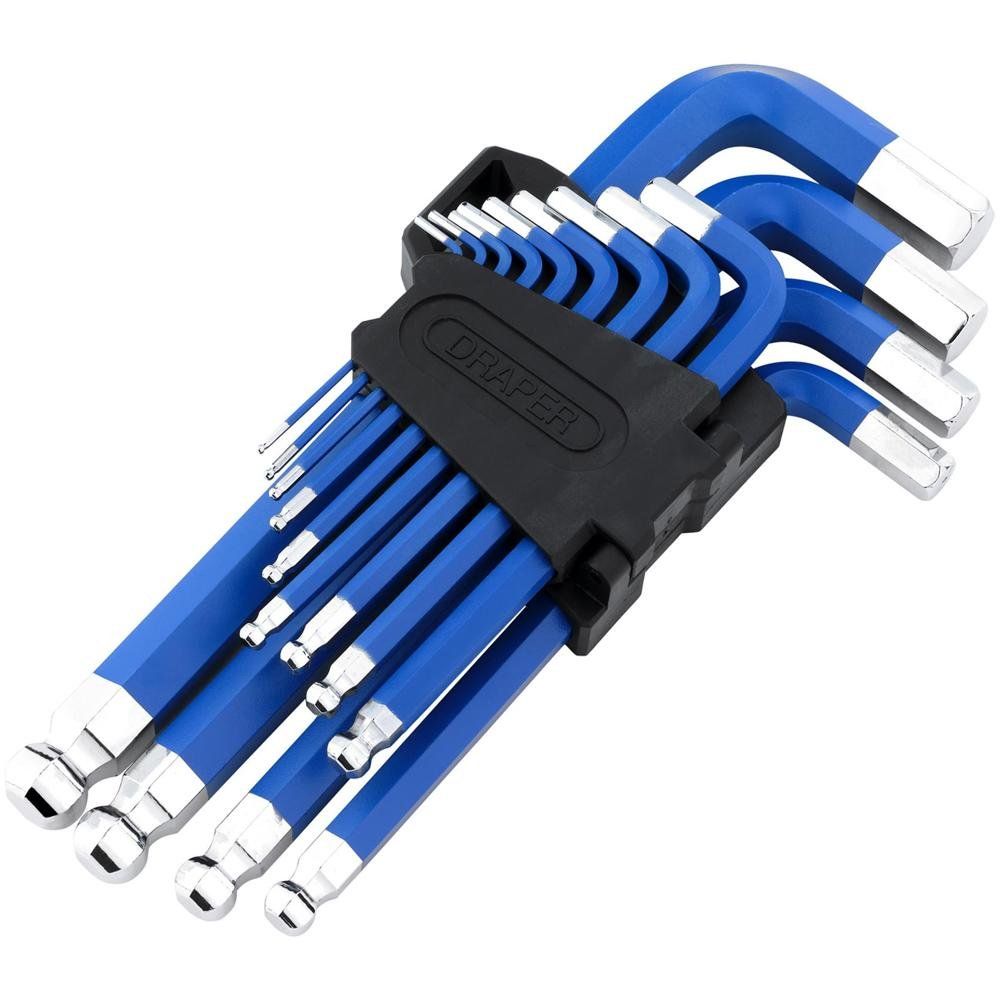 Draper 13 Piece Jumbo Ball End Hex Key Set - Image 1
