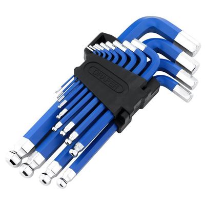 Draper 13 Piece Jumbo Ball End Hex Key Set - Thumbnail 3