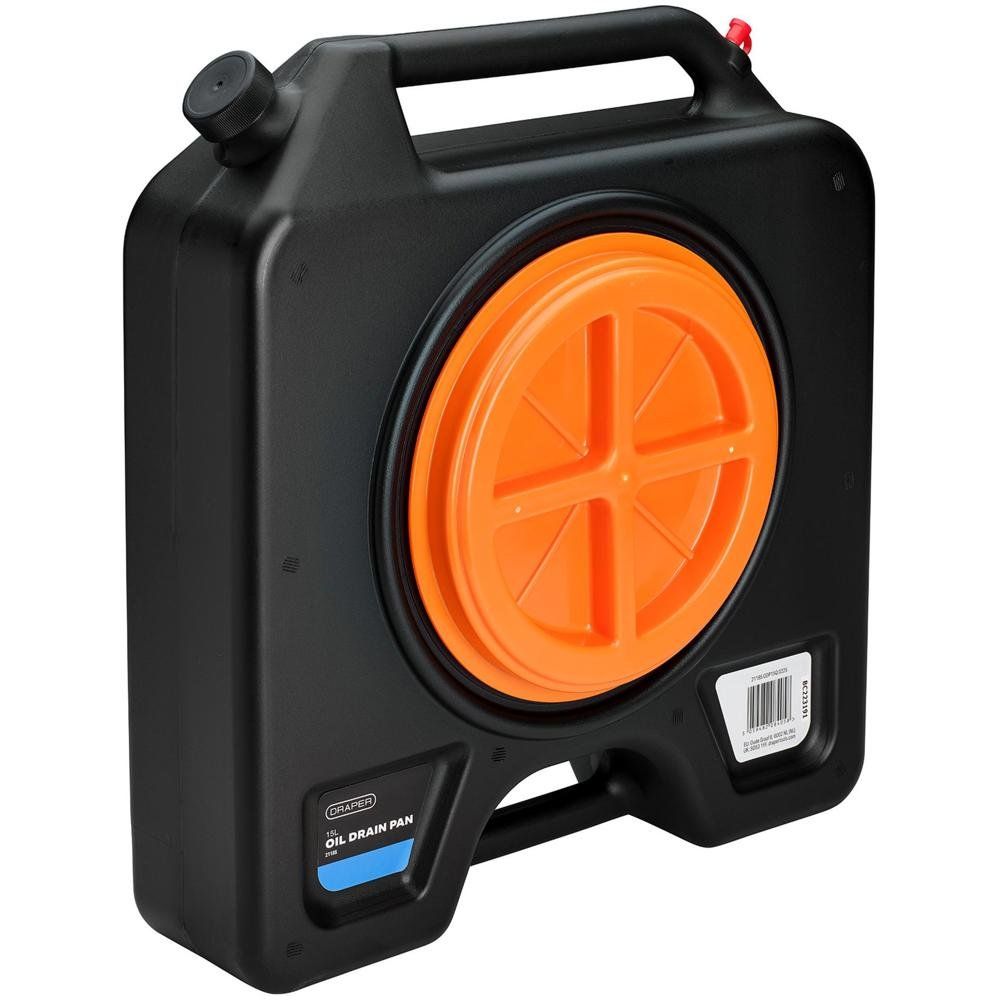 Draper Portable Oil Drain Pan - Image 1
