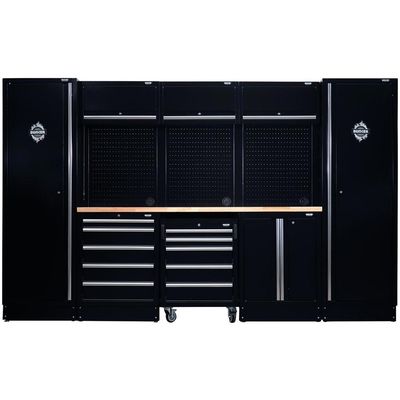 Bunker 16 Piece Modular Wooden Worktop Storage Combo