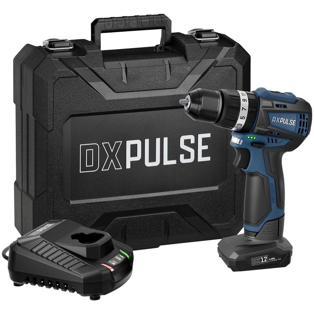 Draper DXPULSE 12v Cordless Brushless Combi Drill - Image 1