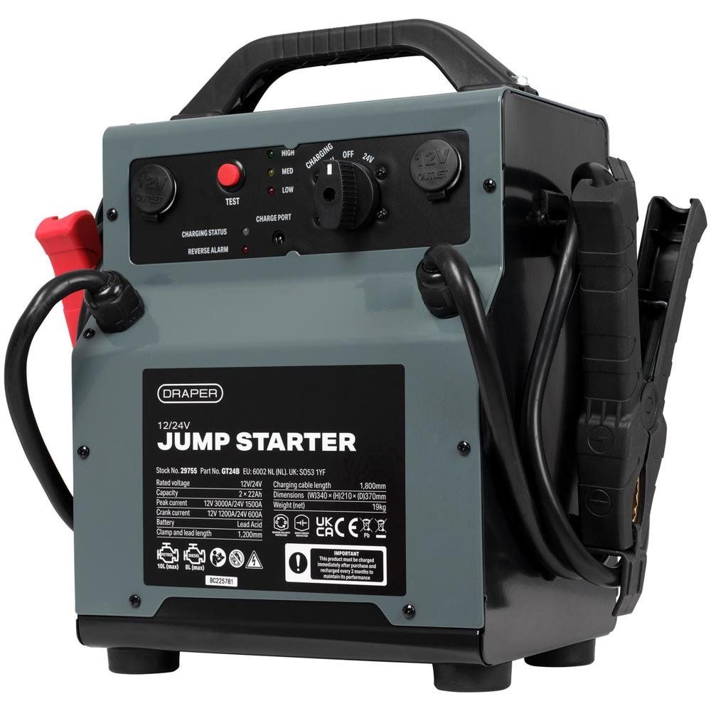 Draper GT24B Jump Starter Power Pack - Image 1