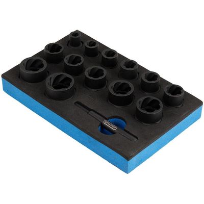 Draper 14 Piece Impact Rated Nut and Bolt Remover Socket Set