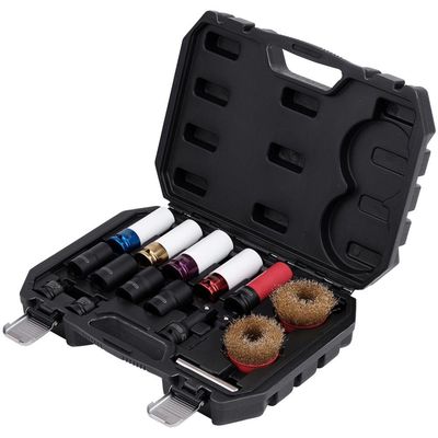 Draper 16 Piece 1/2" Drive Wheel Nut Socket and Bolt Extractor Set - Thumbnail 2