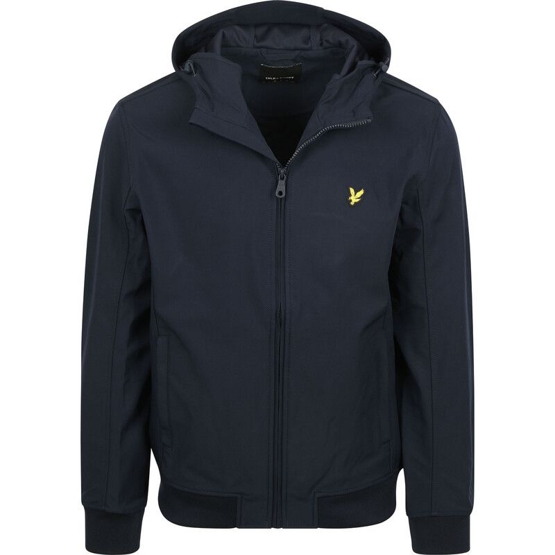 Lyle & Scott Men's Mesh Lined Softshell Jacket Dark Navy - Image 1