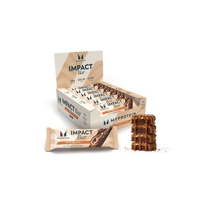 Impact Protein Bar - New Recipe - 12 x 64g - Fudge Brownie