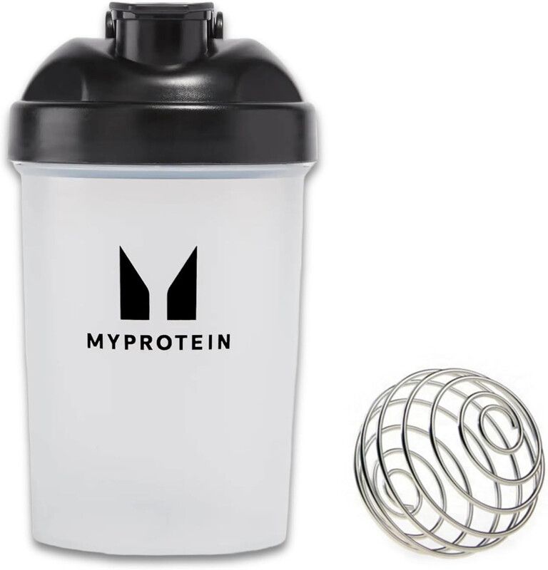 Myprotein Mini Plastic Shaker - Clear/Black - Image 1