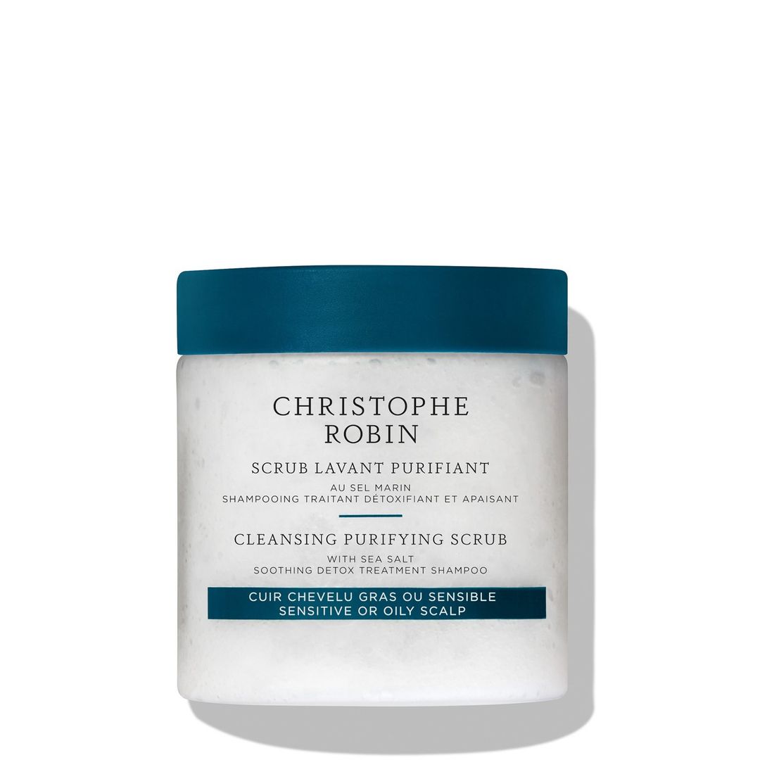 Christophe Robin Cleansing Purifying Scrub with Sea Salt 75ml (Low Dioxane) - Image 1