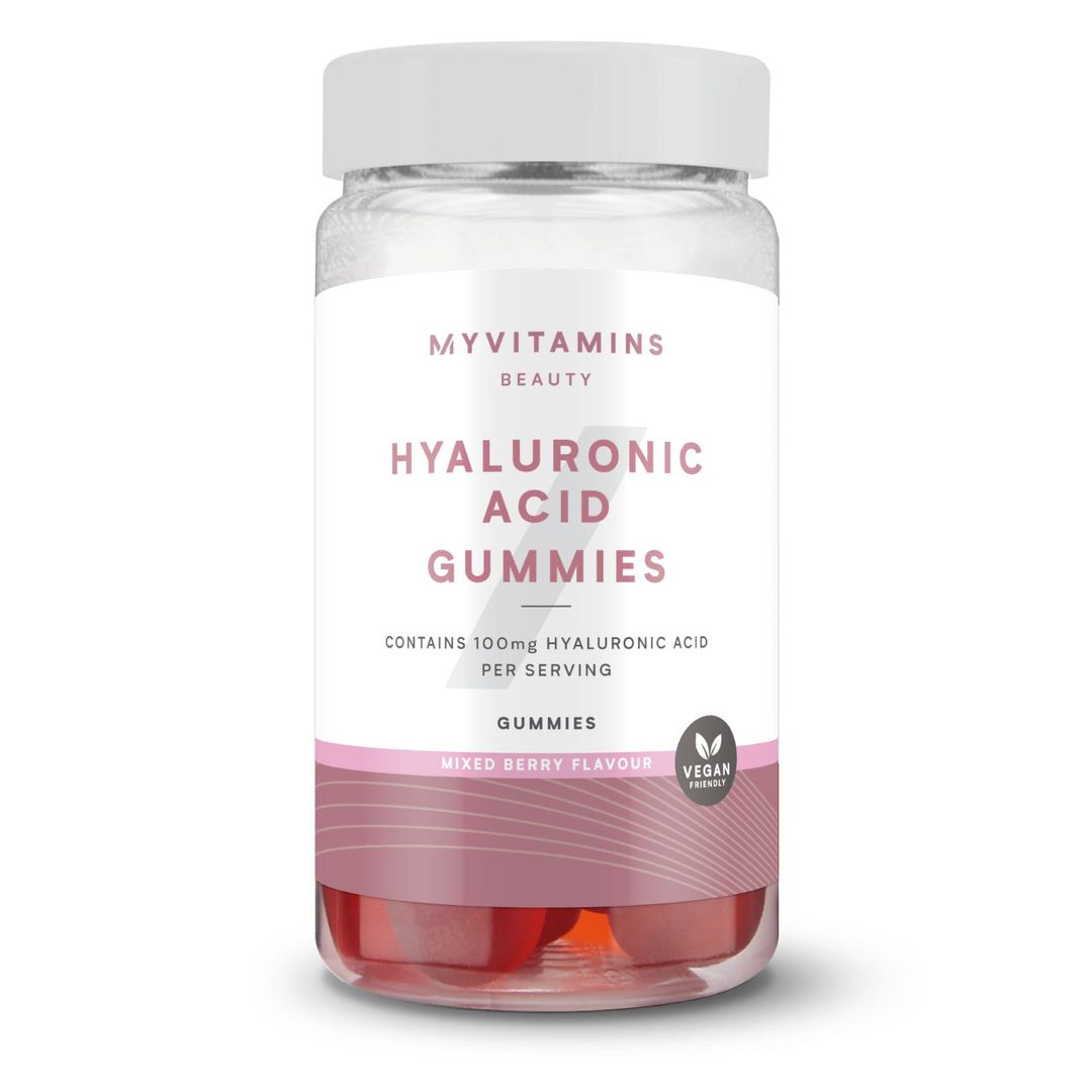 Myvitamins Hyaluronic Acid Gummies - 60gummies - Mixed Berries - Image 1