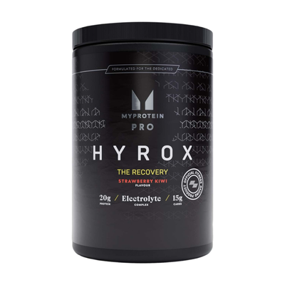 THE Recovery x HYROX | Protein, Carbohydrate & Electrolyte Powder - 16servings - Strawberry Kiwi