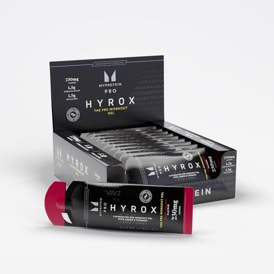 THE Pre Workout Gel - 12 x 50g - Sour Cherry (HYROX Edition)