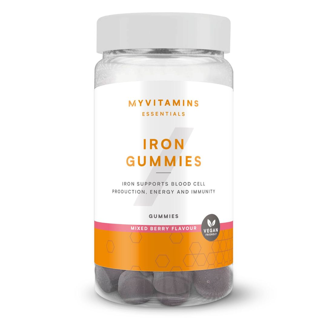 Iron Gummies - 30servings - Mixed Berry - Image 1