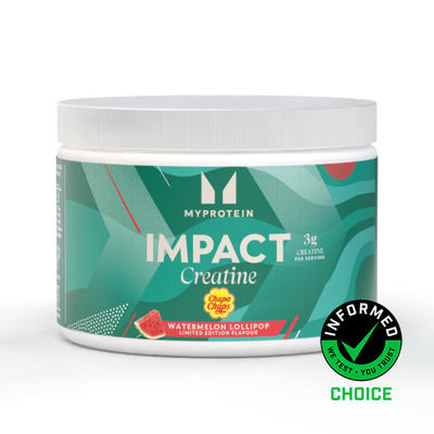 Impact Creatine - 250g - 55servings - Chupa Chups - Watermelon Lollipop