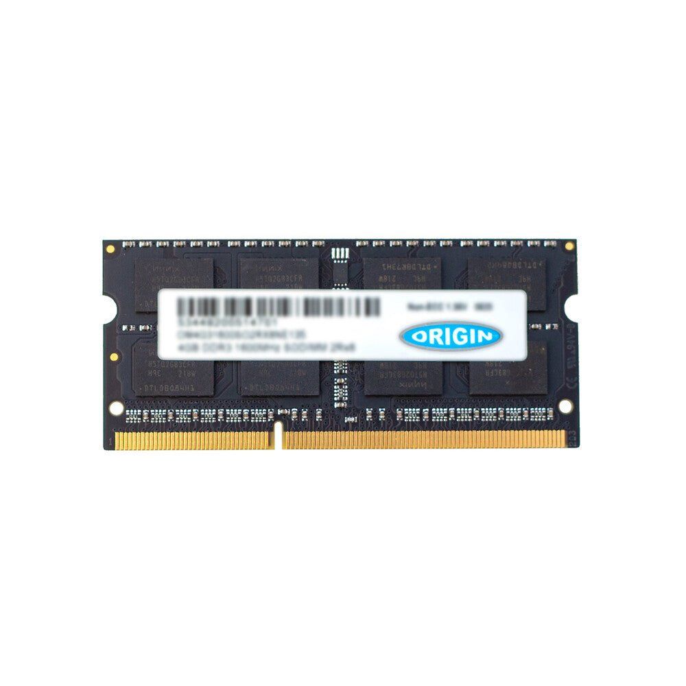 Origin Storage 16GB DDR3 1600MHz SODIMM 2Rx8 Non-ECC 1.35V - Image 1